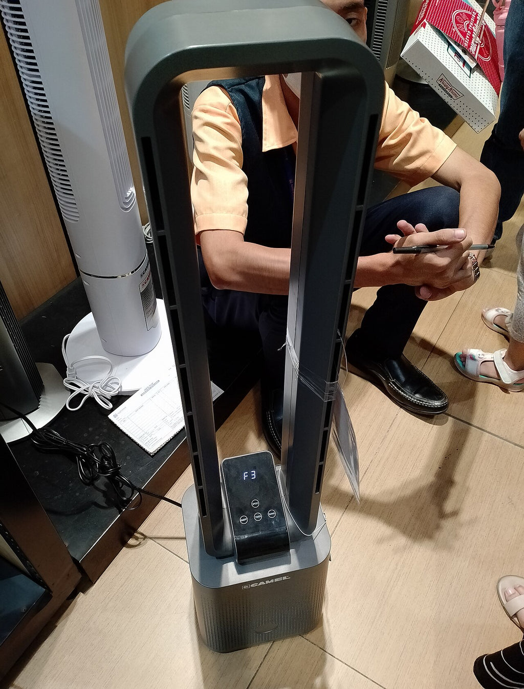 Oscillating Tower Fan, 36 Inch with Remote